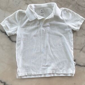 GAP Kids White Polo Shirt